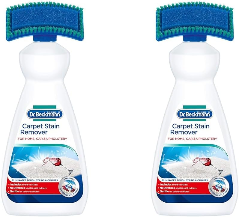 Dr. Beckmann Carpet Stain Remover with Applicator Brush - Removes New & Dried-in Stains