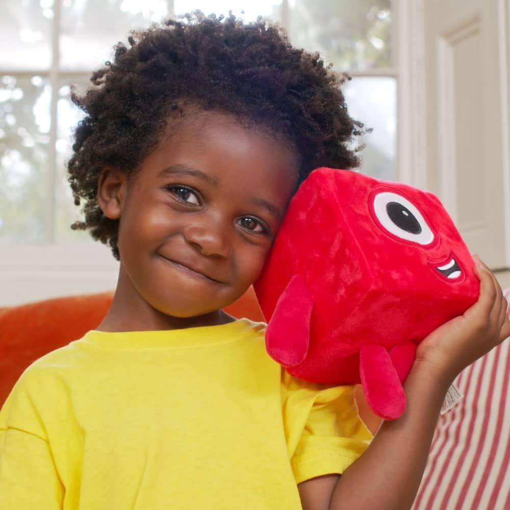 Numberblocks One Plush Toy - Soft Tactile Stuffed Animal for Toddlers 18 Months+