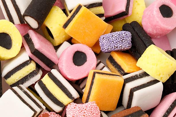 Maynards Bassetts Allsorts Assorted Liquorice Sweets Gift Box 350g