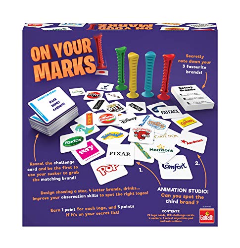 Goliath Games On Your Marks Board Game 8