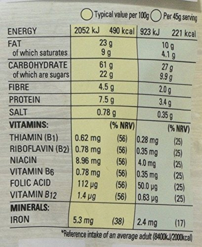 Kellogg's Crunchy Nut Granola with Caramelised Hazelnuts 380g 5