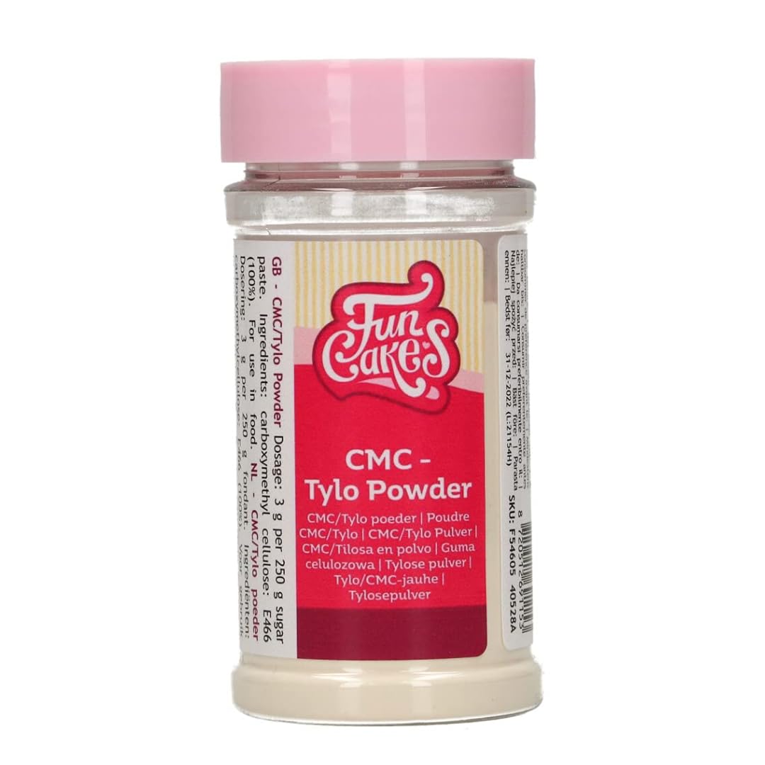 FunCakes CMC Powder for Fondant (Tylo Powder) - Strengthens & Speeds Drying | 60g 1