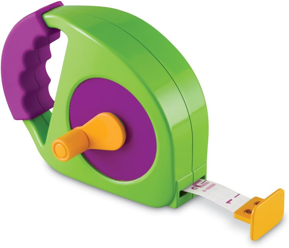 Learning Resources Measure It Tape Measure - Educational Toy for Ages 3+ 4