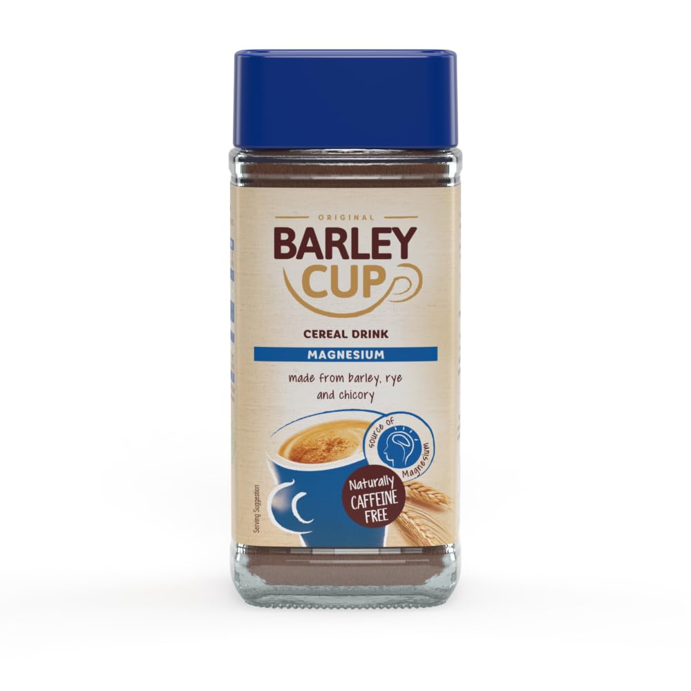 Barleycup Magnesium Instant Grain Beverage - Caffeine Free | 100g Powder