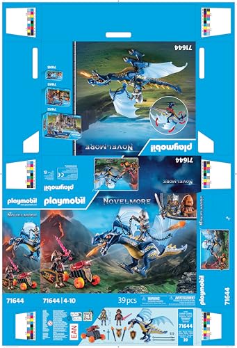 Playmobil 71644 Knights of Novelmore: Dragon Combat Playset - Medieval Castle Adventure with Knight and Dragon, Ages 4+ 14