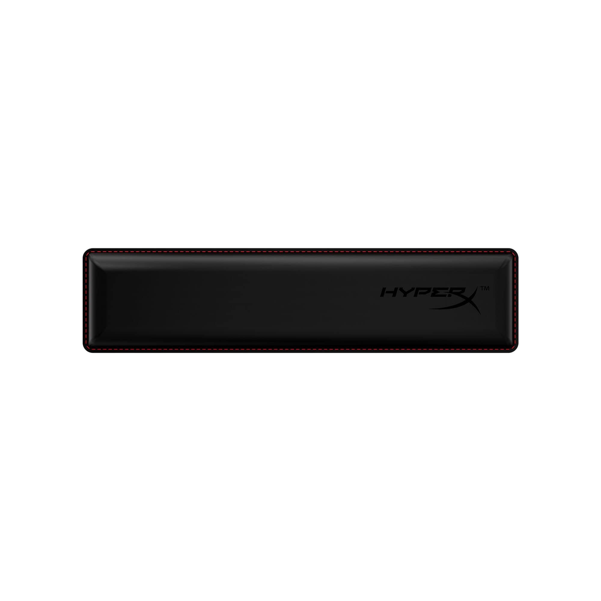 HyperX 4Z7X1AA Wrist Rest for Tenkeyless Keyboards | Cooling Gel Memory Foam | Anti-Slip