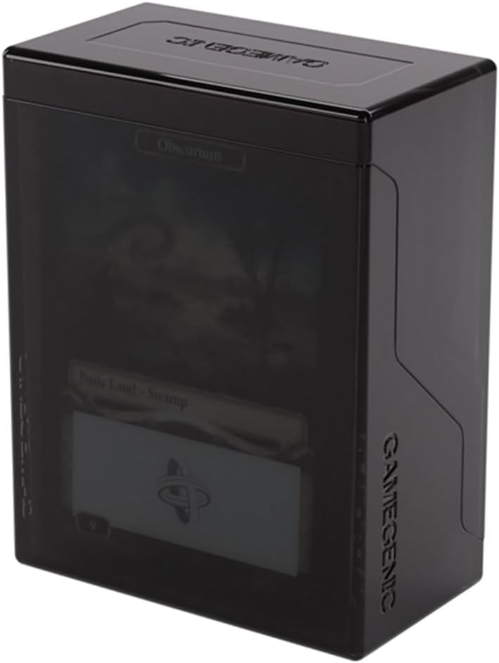Gamegenic Bastion 50+ Deck Box for Double-Sleeved Cards - Black 3