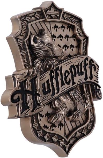 Nemesis Now Harry Potter Hufflepuff Bronze Wall Plaque 3