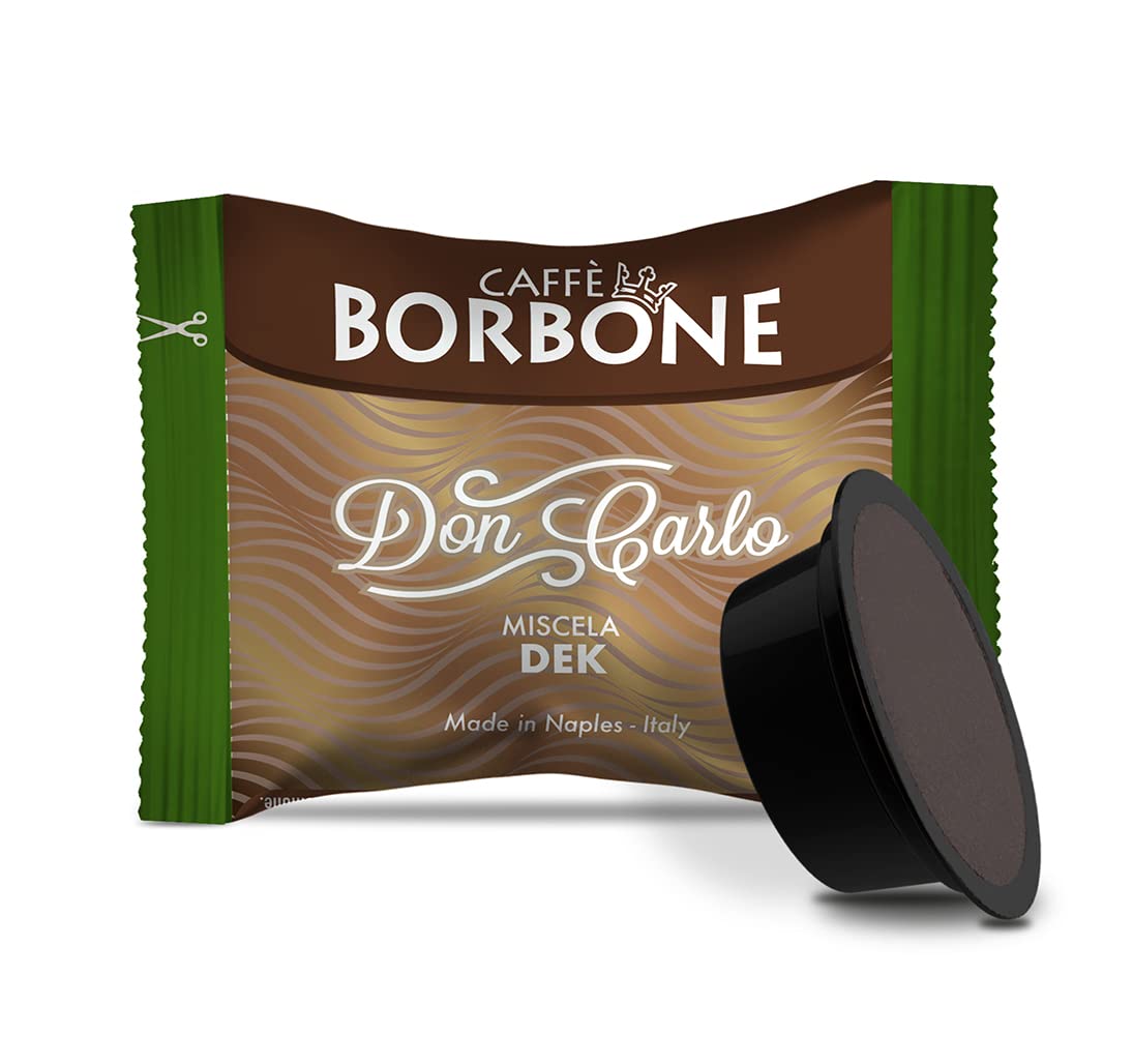 Caffè Borbone Don Carlo Dek Decaffeinated Coffee Blend - 100 Capsules 1