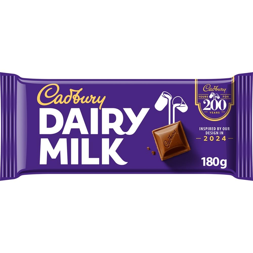 Cadbury Dairy Milk Chocolate Bar with Daim Crunch, 180g