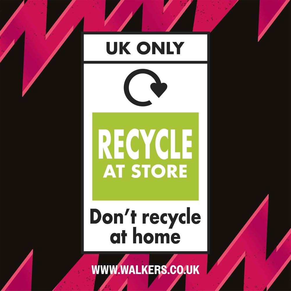 Walkers Max Strong Hot Chicken Wings Sharing Crisps 140g