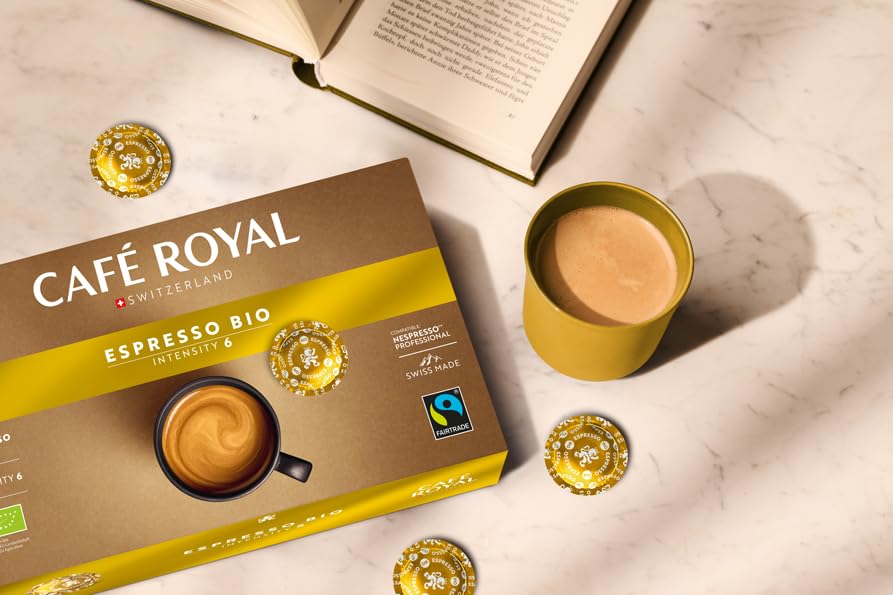 Café Royal Professional Pads, Bio Espresso, 50 Pods for Nespresso Professional Machines 5