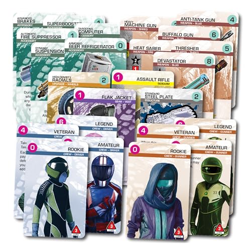 Steve Jackson Games Car Wars 2-Player Starter Set Orange/Purple 6th Edition 6