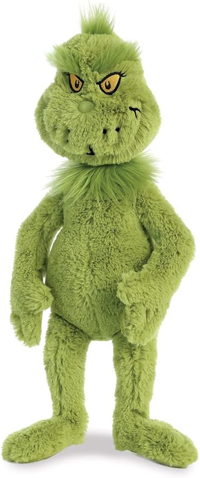 Aurora 15901 Dr. Seuss The Grinch Plush - 18" Soft Toy for All Ages 5