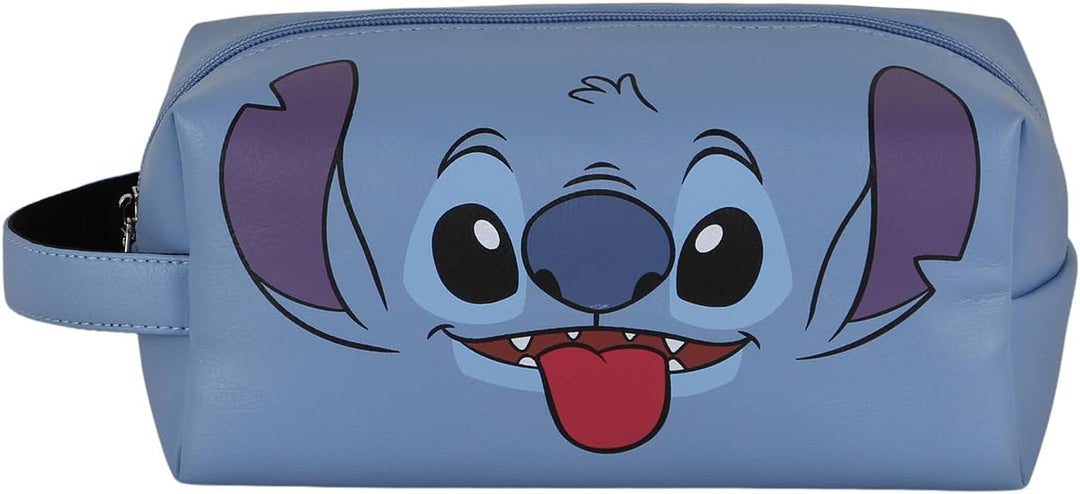 Disney Lilo and Stitch Face-Brick Plus Travel Toiletry Bag (06859)