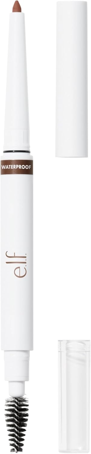 e.l.f. Instant Lift Waterproof Brow Pencil - Long-Lasting Eyebrow Pencil with Precision Tip & Spoolie
