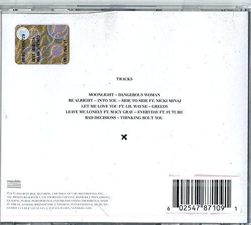 Ariana Grande - Dangerous Woman [Audio CD]