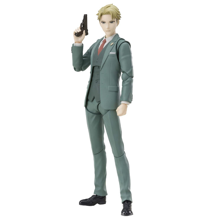 Bandai Tamashii Nations S.H.Figuarts Loid Forger Action Figure - Poseable 6.7" Collectible for Ages 15+