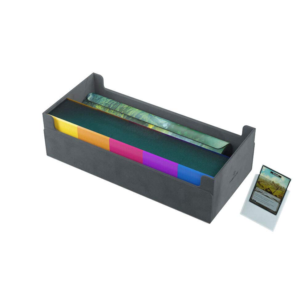 Gamegenic Dungeon 1100+ Convertible Midnight Grey Card Storage Box 7