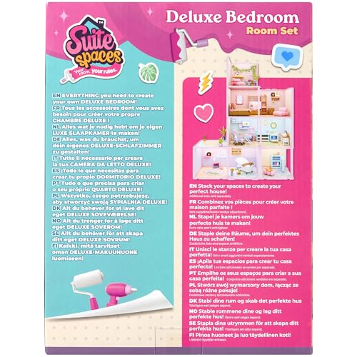 Goliath Suite Spaces Deluxe Bedroom Set - Modular Dollhouse Playset for 6+ 5