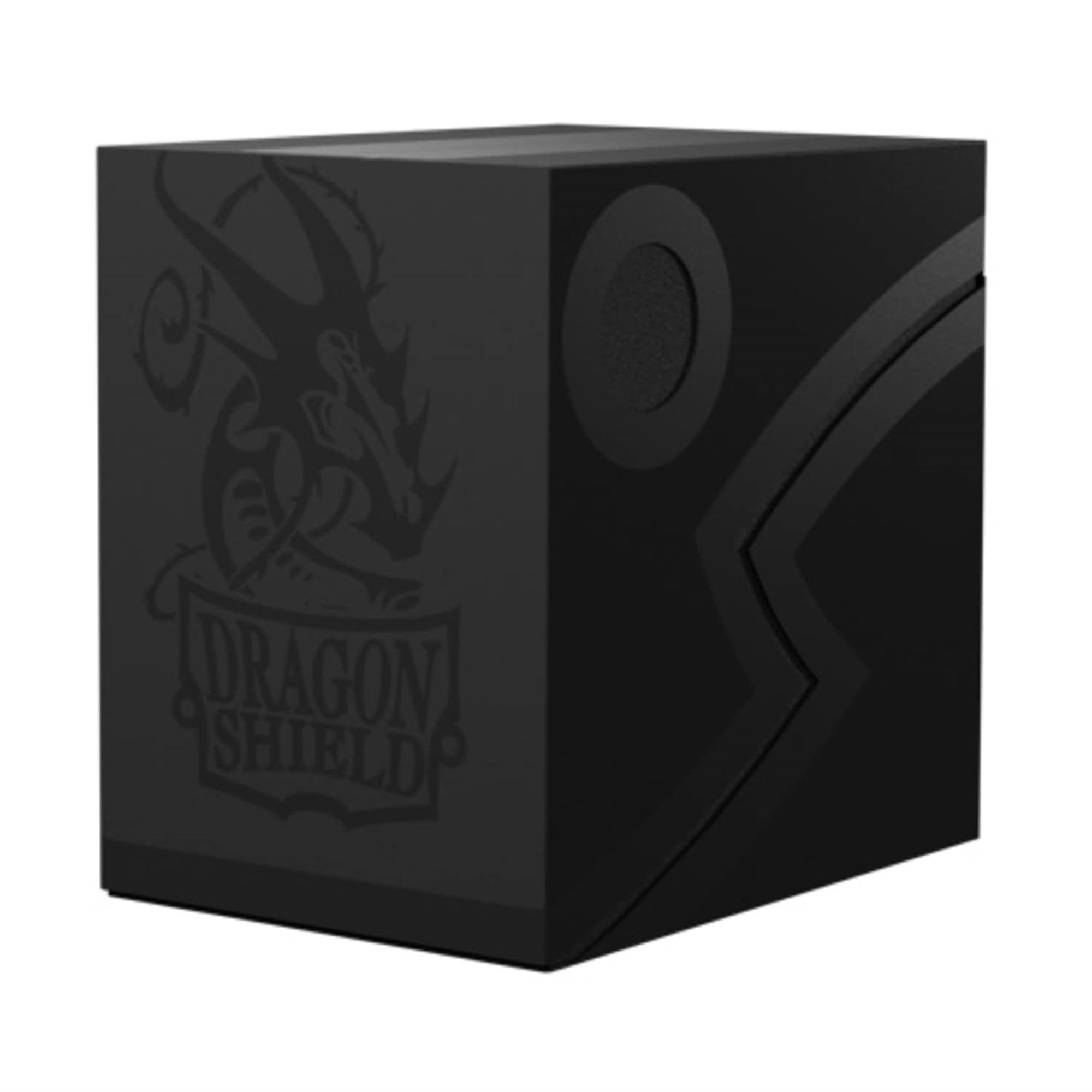 Arcane Tinmen Dragon Shield Double Shell - Shadow Black/Black Deck Box 3