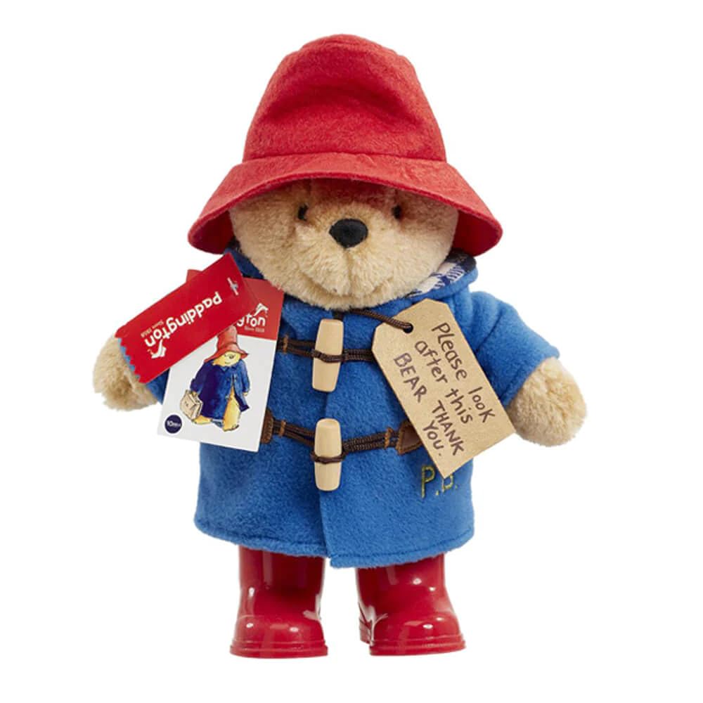 Paddington Bear Plush Toy - Classic Blue Duffle Coat with Boots, 24cm 6