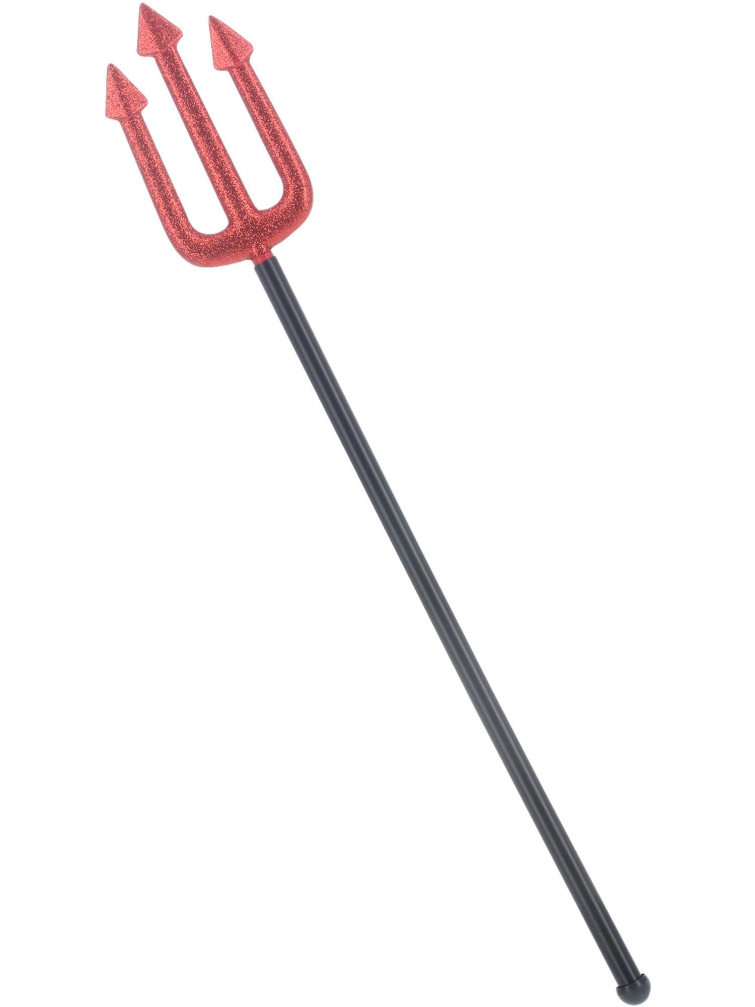 Smiffys Trident Glitter - Red 58 cm