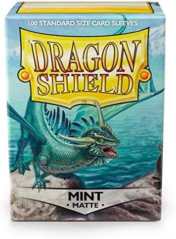 Dragon Shield Mint Matte Standard Size Card Sleeves 100 Pack 4