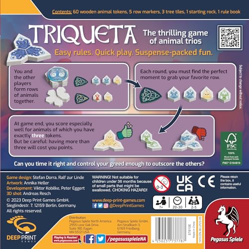 Deep Print Games Triqueta Board Game 3
