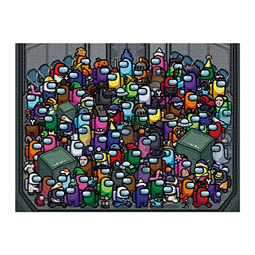 Among Us 1000 Piece Jigsaw Puzzle - Officially Licensed Crime Scene Challenge, Age 8+ 8