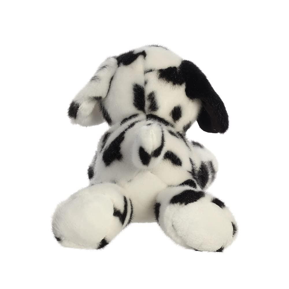 Dipper the Dalmatian Dog - Mini Flopsies Plush Toy, 8In, Black and White 5
