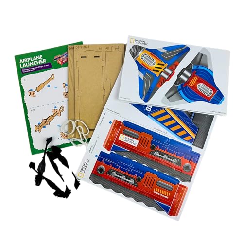 National Geographic Aeroplane Launcher STEAM Educational Kit for Ages 5+ 3