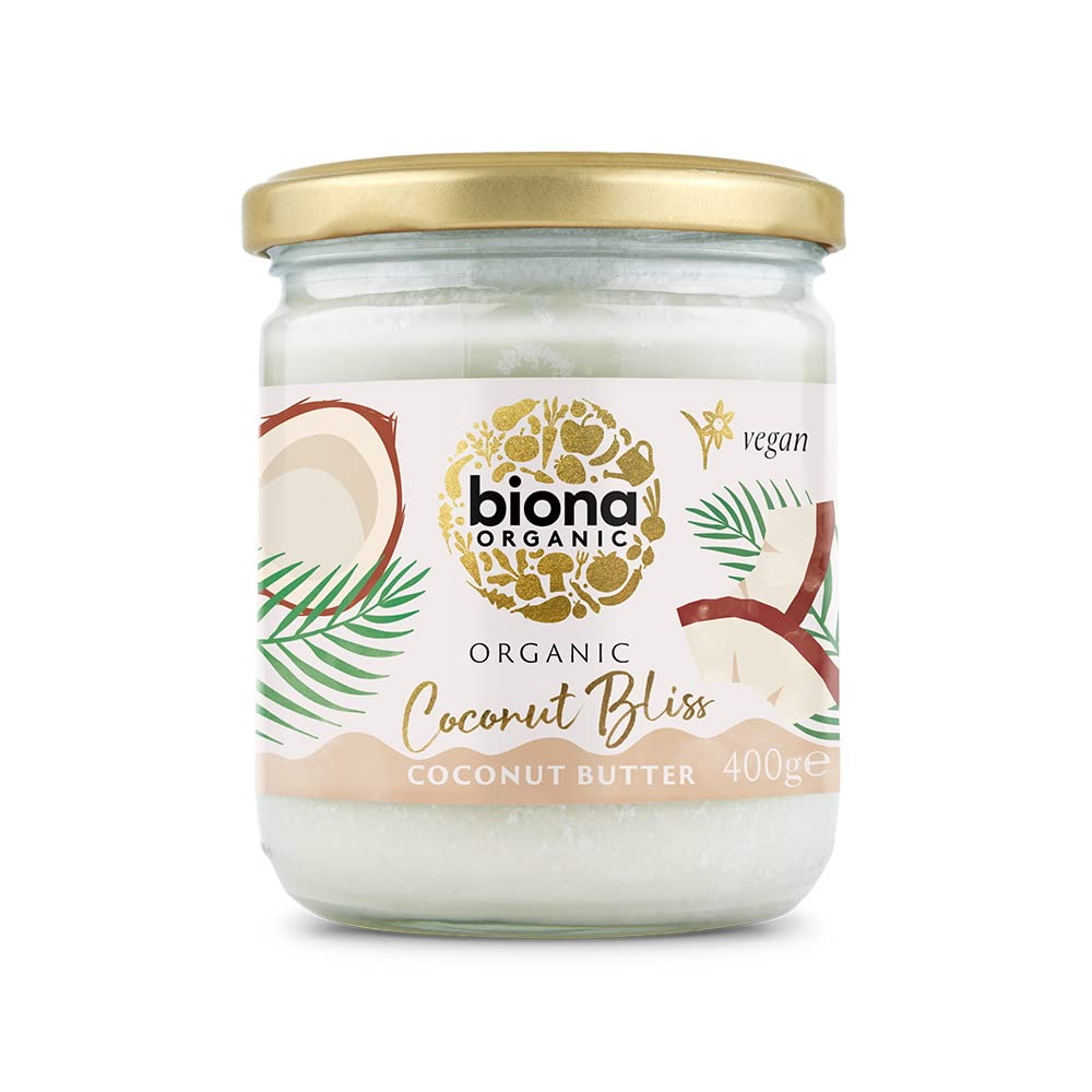 Biona Organic Coconut Bliss - 100% Organic Creamy Coconut Butter, 400g 4