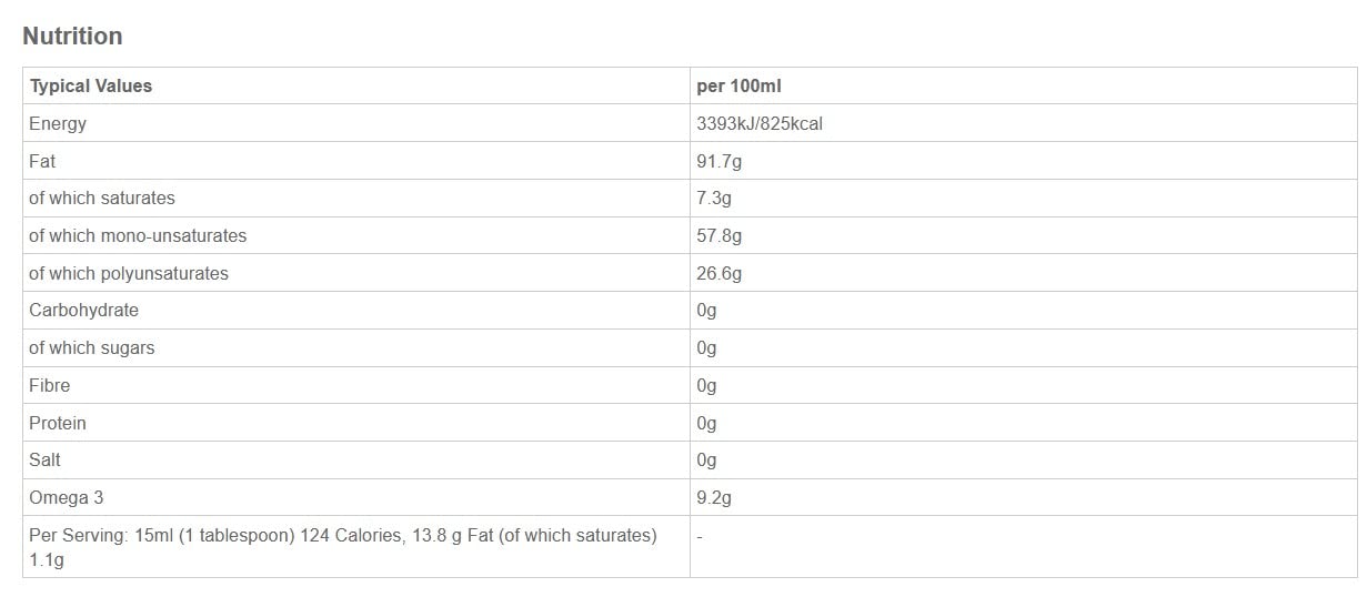 Crisp 'N' Dry Rapeseed Oil - High Smoke Point for Frying & Baking | 1 Litre