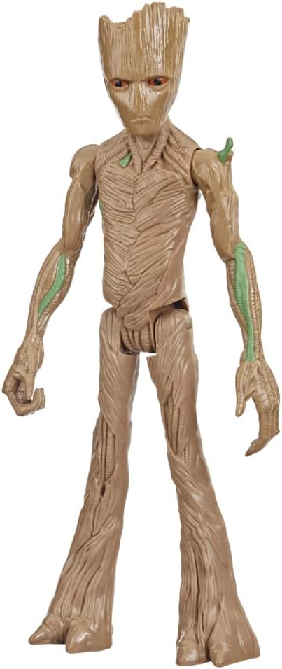 Hasbro Marvel Avengers Titan Hero Series Groot Action Figure - 12-Inch Poseable Toy for Kids 4+ 3