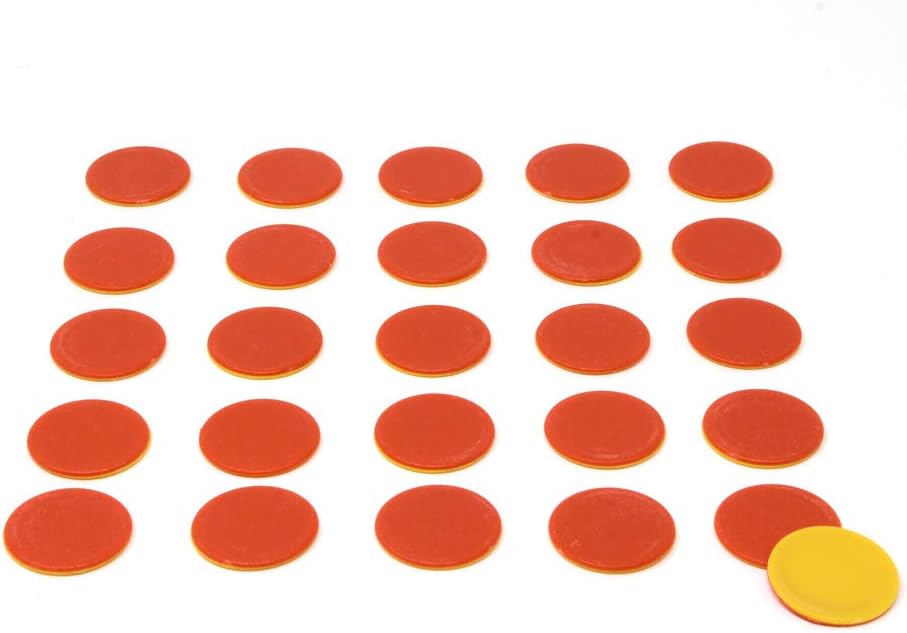 Learning Resources Two-Colour Counters (Set of 120) - Red and Yellow Math Manipulatives 4