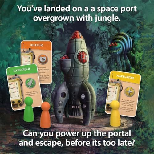 Gamewright Forbidden Jungle Board Game 9