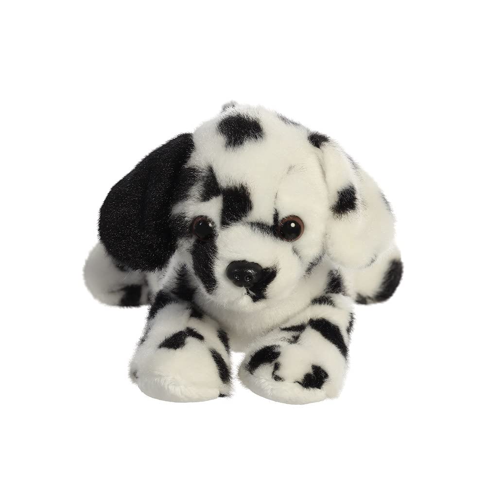 Dipper the Dalmatian Dog - Mini Flopsies Plush Toy, 8In, Black and White 6