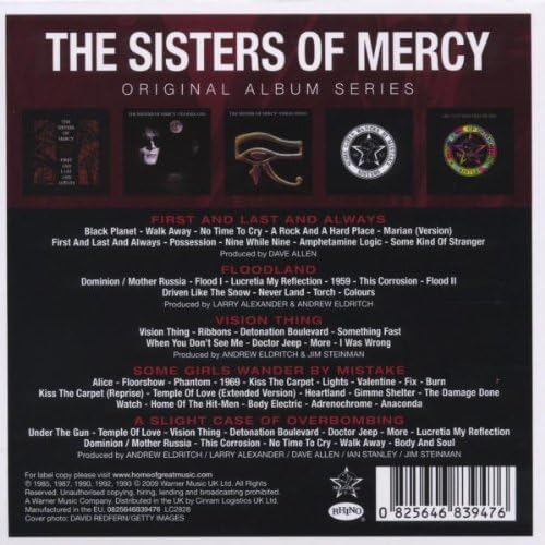Sisters of Mercy - Original Album Series (5-CD Box Set)