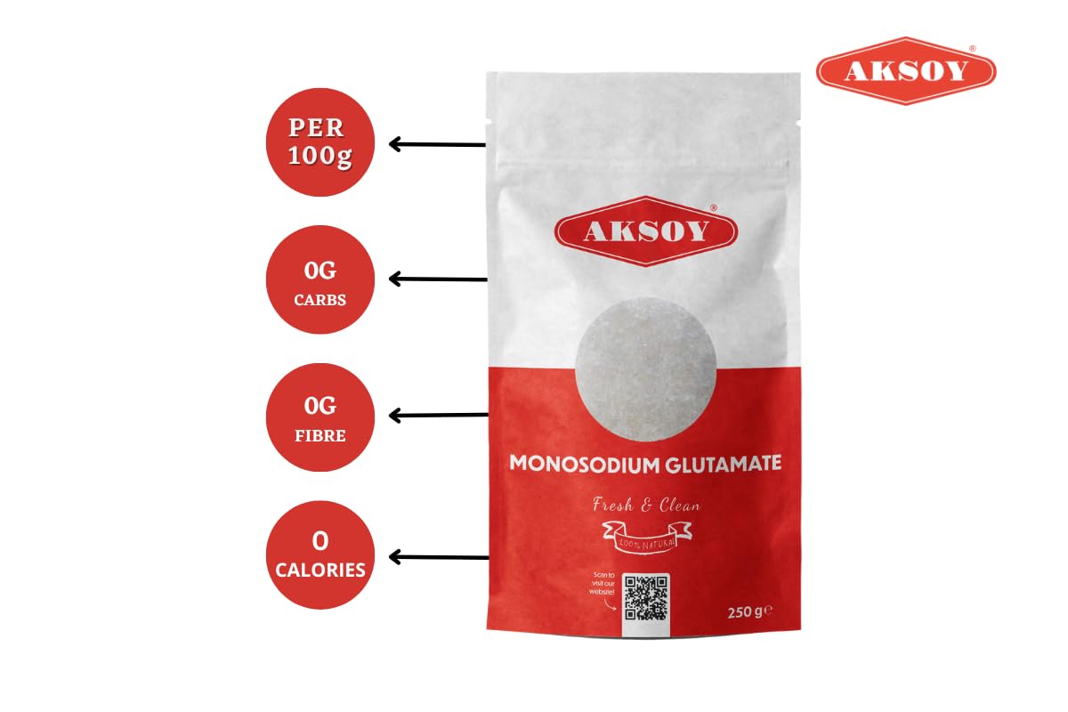 Aksoy 500g Premium MSG (Monosodium Glutamate) | Flavour Enhancer for Cooking 4
