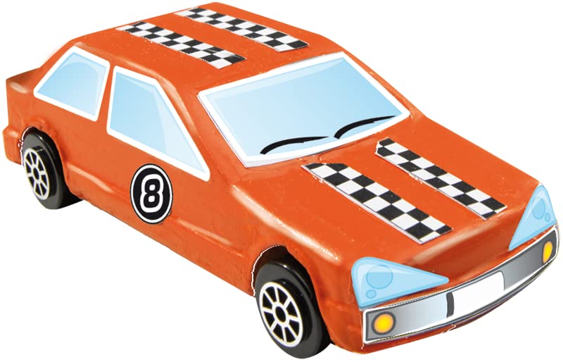 SES Creative 01401 Casting and Painting Cars Figure Kit | Ages 4-8 | Includes Plaster & 6 Paints 5