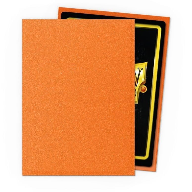 Dragon Shield Matte Amber Card Sleeves (100 Count)