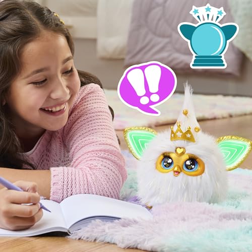 Furby Gold Glam Interactive Plush Toy - Voice-Activated Singing & Dancing Pet with Lights, Ages 6+ 10