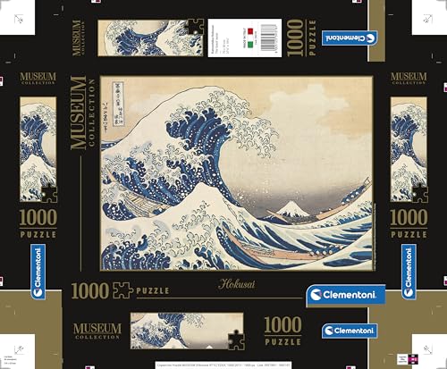 Clementoni Museum Collection - Hokusai The Wave 1000-Piece Puzzle for Adults 7