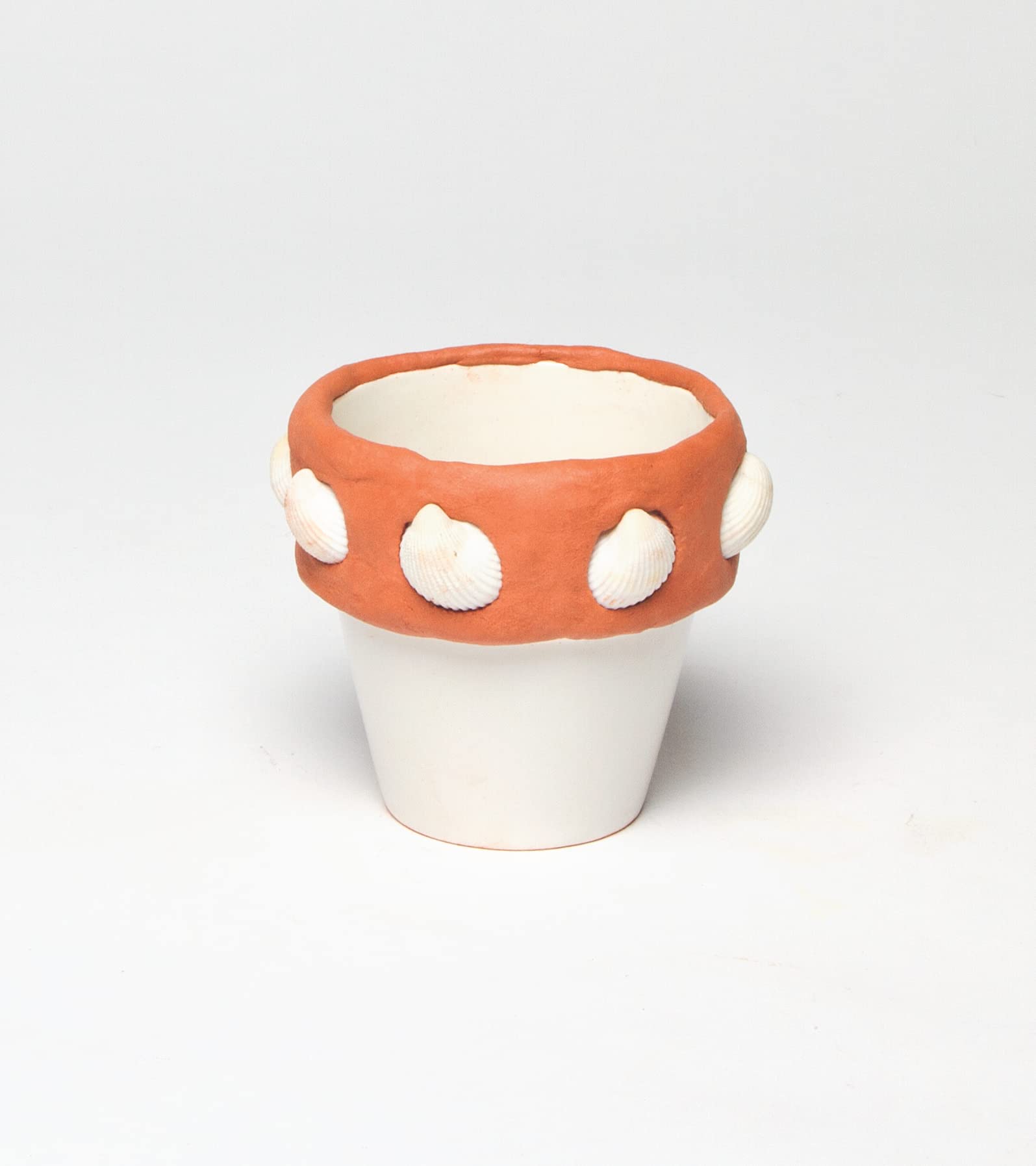 Baker Ross EK162 Mini Porcelain Flowerpots - Craft Kit for Kids (Pack of 6) 3