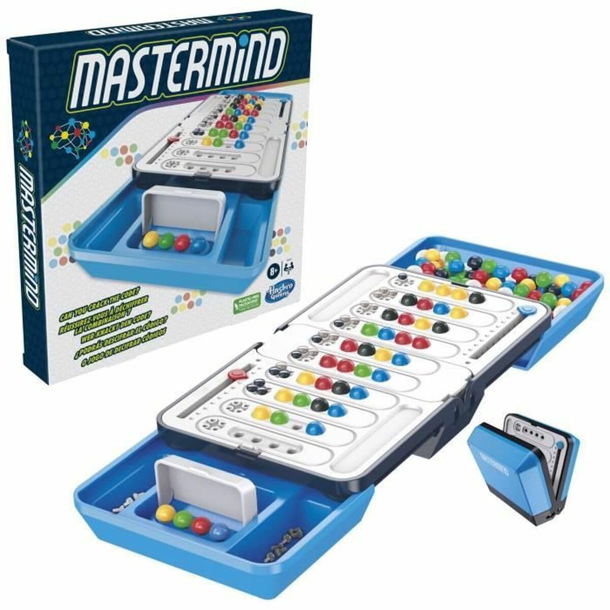 Hasbro Gaming Mastermind Board Game for Families and Children, The Classic Code Cracking Game