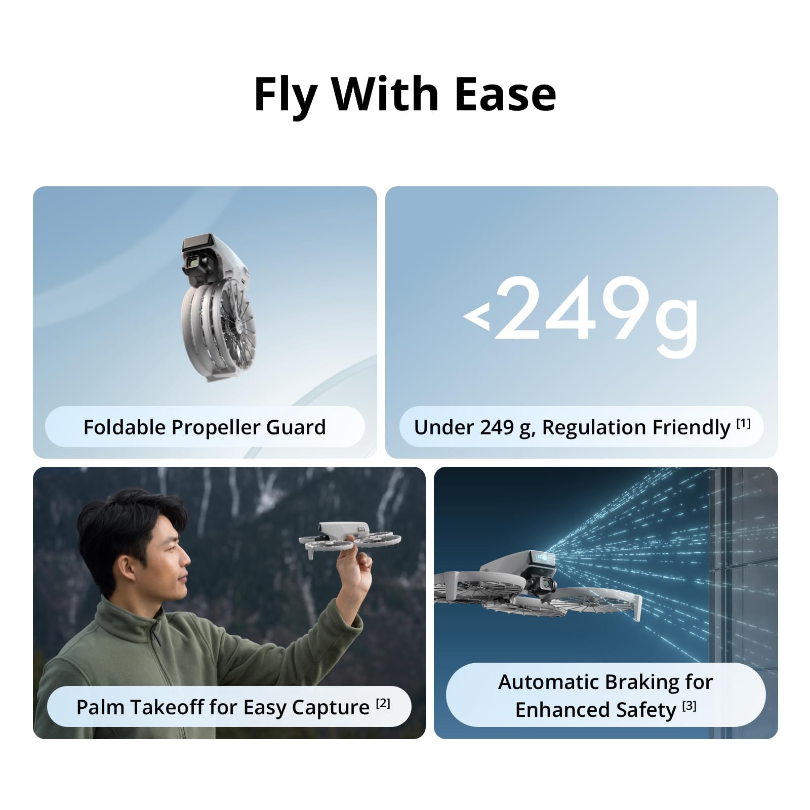 DJI Flip - 4K UHD Camera Drone with 3-Axis Gimbal, Under 249g 3