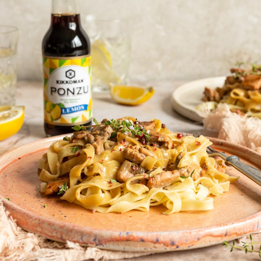 Kikkoman Ponzu Citrus Seasoned Soy Sauce Lemon | 250ml | Vegan Friendly 2