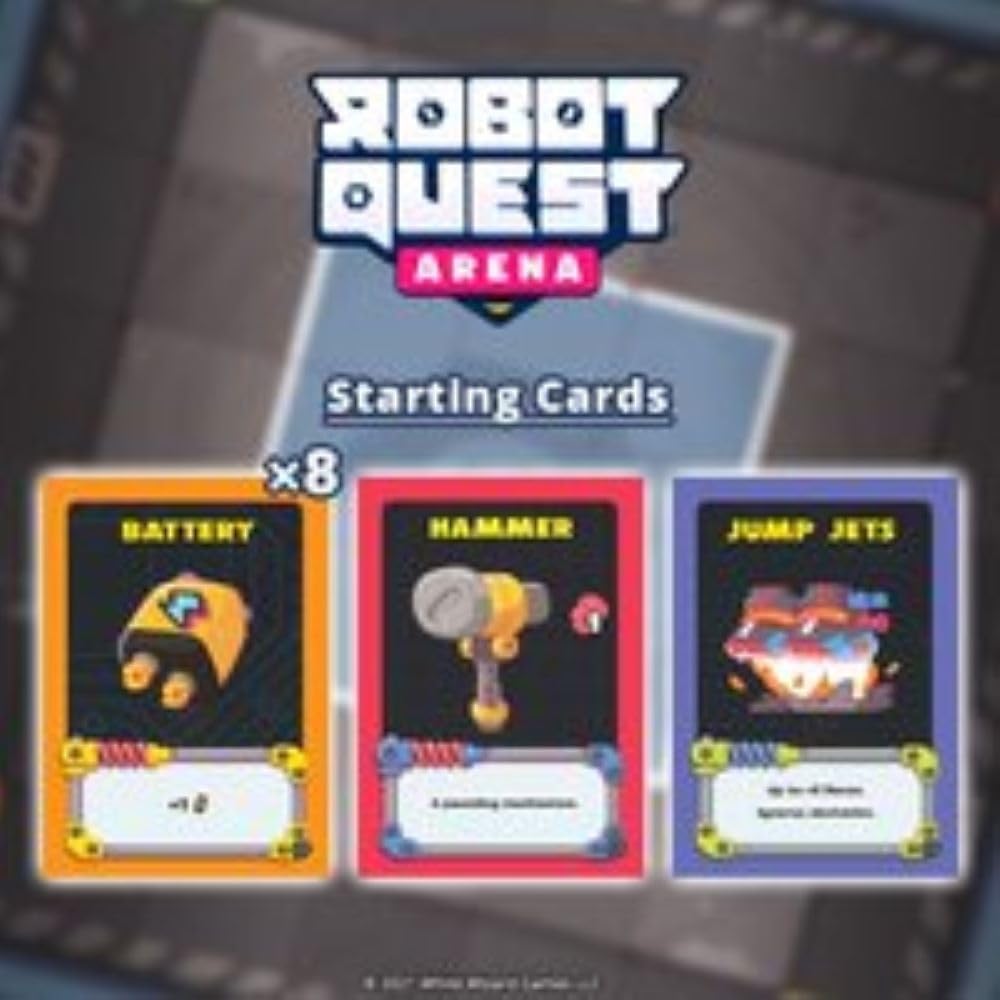 Wise Wizard Games Robot Quest Arena Board Game