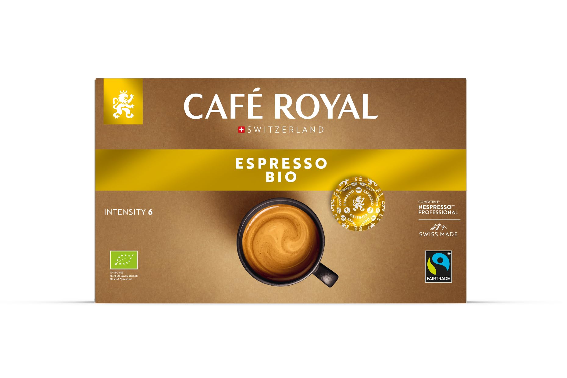 Café Royal Professional Pads, Bio Espresso, 50 Pods for Nespresso Professional Machines 7